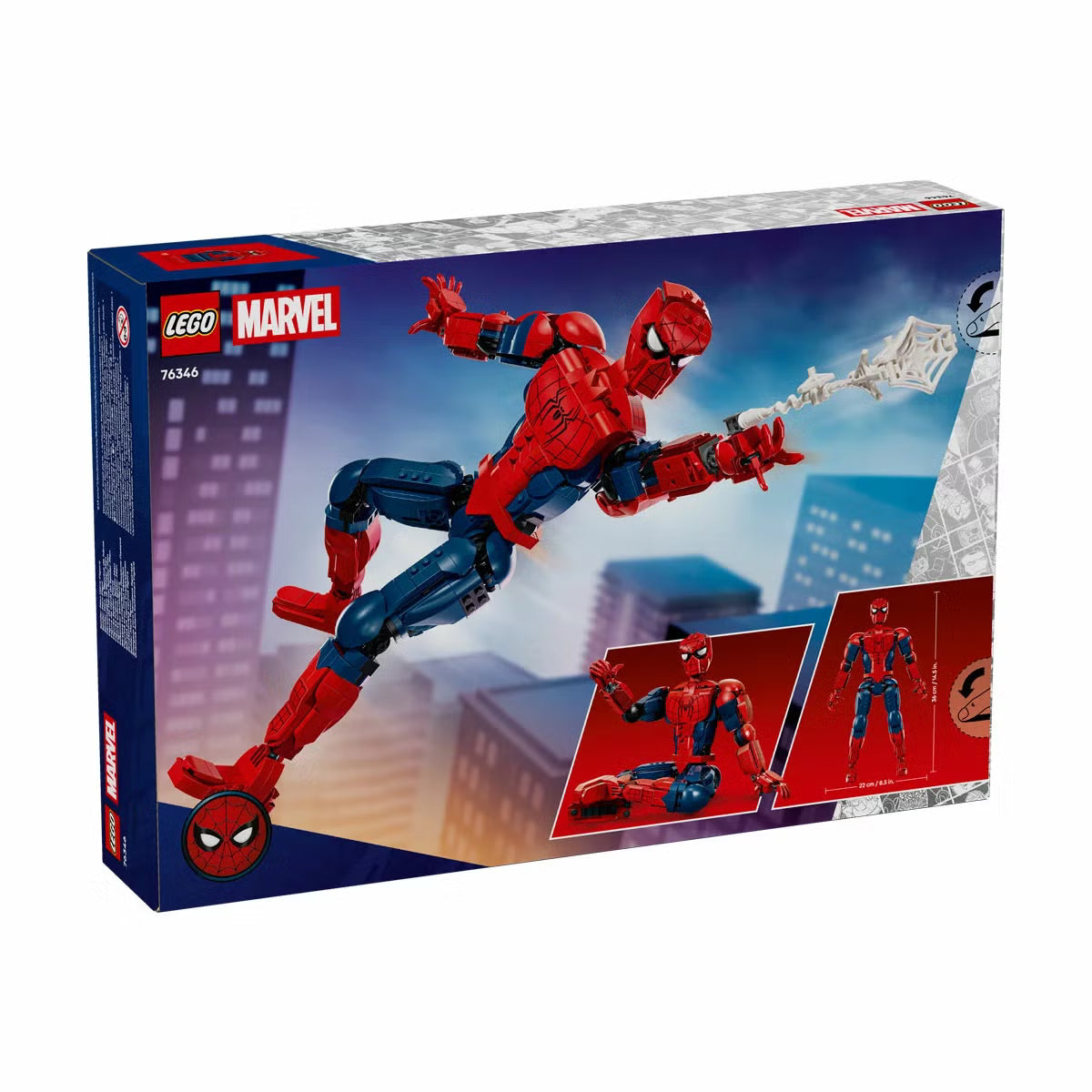 LEGO Super Heroes Articulated Spider-Man - Model 76346 (12+ Years)