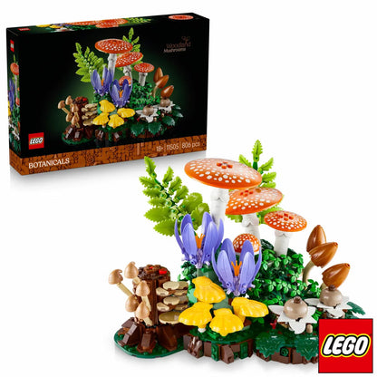 LEGO Botanicals Woodland Mushrooms - Model 11505 (18+ Years)
