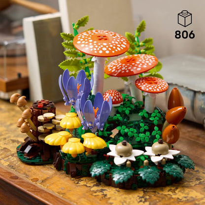 LEGO Botanicals Woodland Mushrooms - Model 11505 (18+ Years)