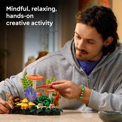 LEGO Botanicals Woodland Mushrooms - Model 11505 (18+ Years)
