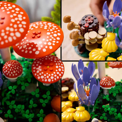 LEGO Botanicals Woodland Mushrooms - Model 11505 (18+ Years)