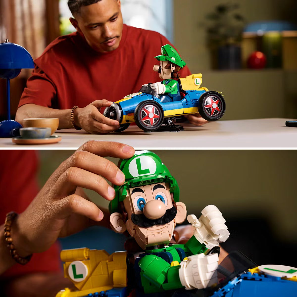 LEGO Super Mario Mario Kart - Luigi & Mach 8 - Model 72050 (18+ Years)