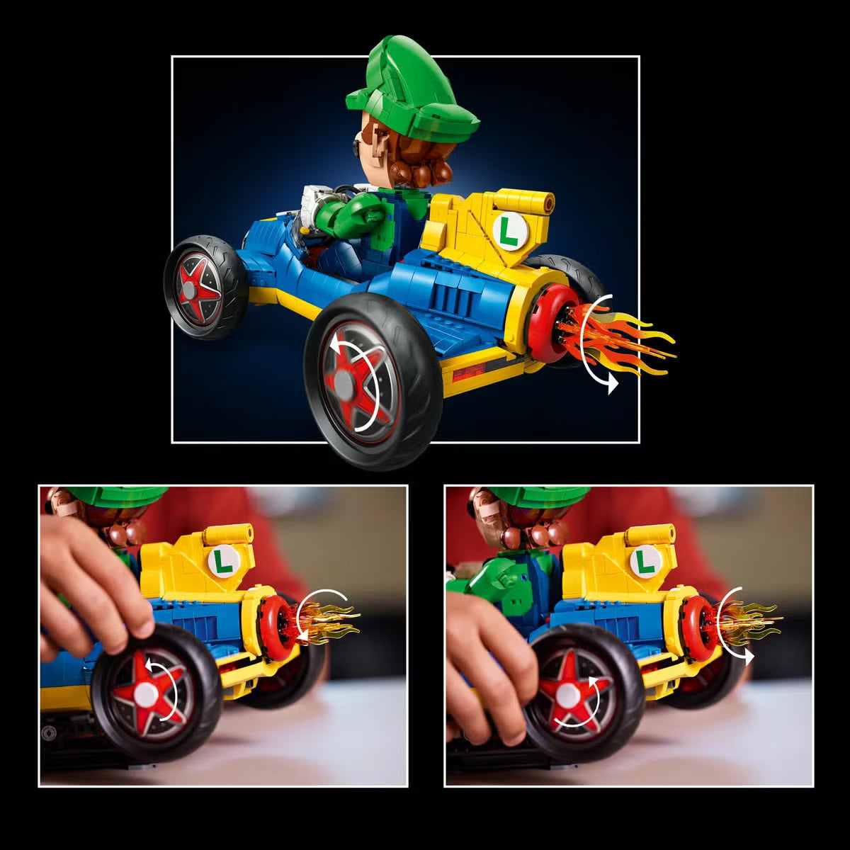 LEGO Super Mario Mario Kart - Luigi & Mach 8 - Model 72050 (18+ Years)