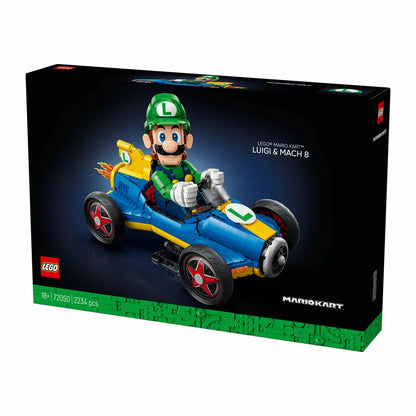 LEGO Super Mario Mario Kart - Luigi & Mach 8 - Model 72050 (18+ Years)