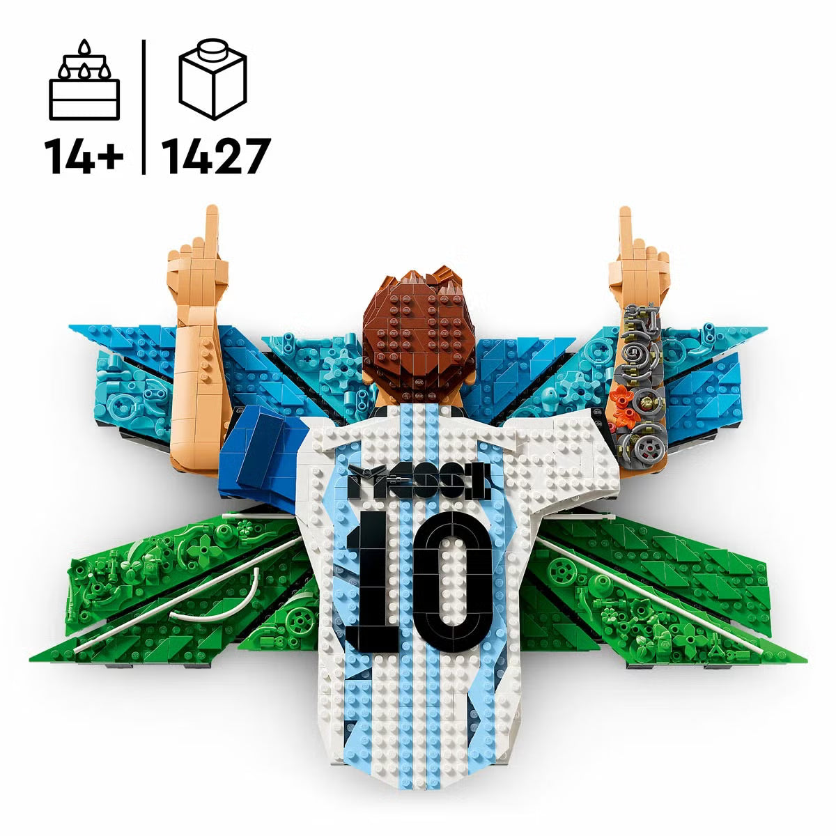LEGO Editions Football Messi Portrait - Model 43018 (14+ Years)