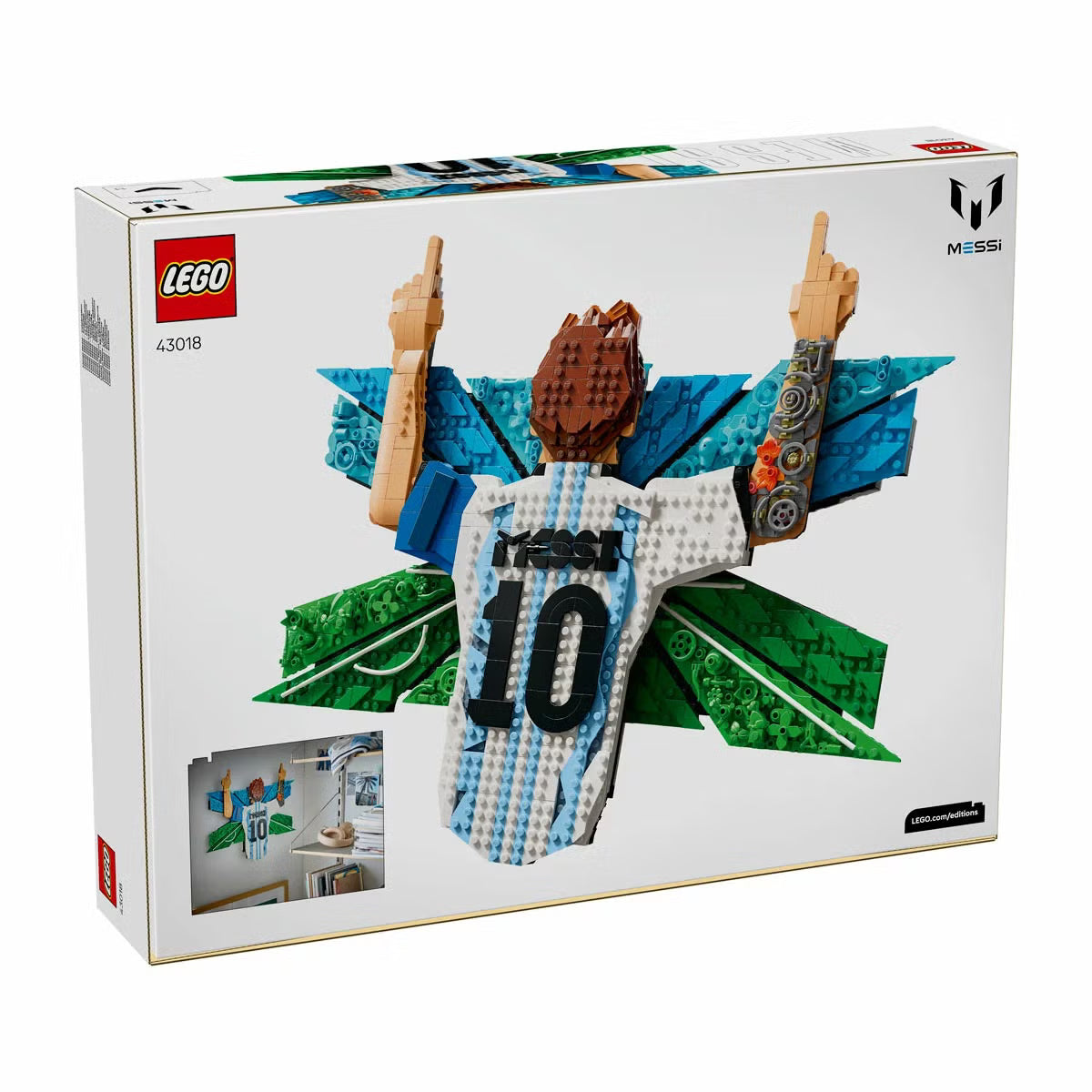 LEGO Editions Football Messi Portrait - Model 43018 (14+ Years)