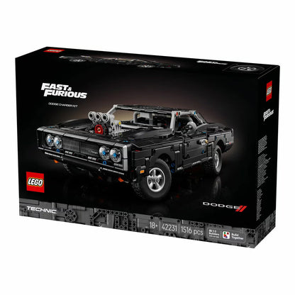 LEGO Technic Fast & Furious Dodge Charger R/T Car - Model 42231 (18+ Years)