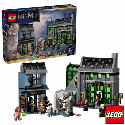 LEGO Harry Potter Knockturn Alley Wizarding Shops - Model 76471 (8+ Years)