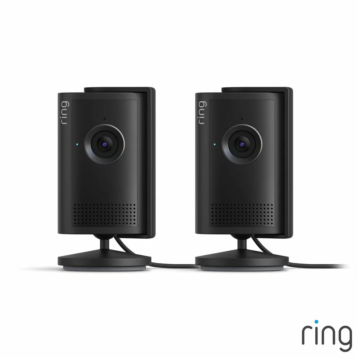 Ring Plug-In Indoor Camera Plus Black - 2 Pack