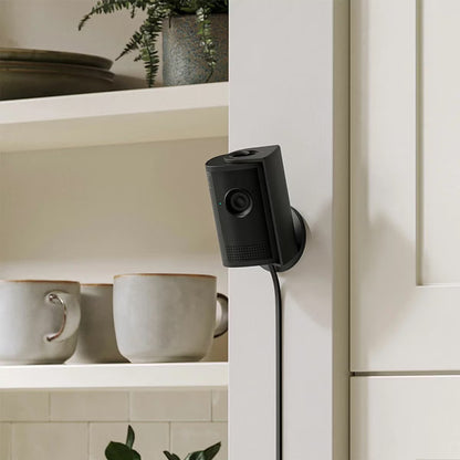 Ring Plug-In Indoor Camera Plus Black - 2 Pack