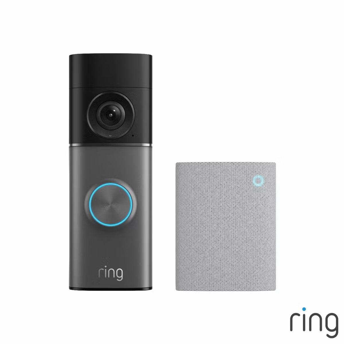 Ring Hardwired Video Doorbell Pro (3rd Gen) Satin Nickel + Chime (3rd Gen)
