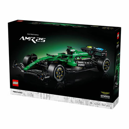 LEGO Technic Aston Martin Aramco AMR25 F1® Car - Model 42240 (18+ Years)