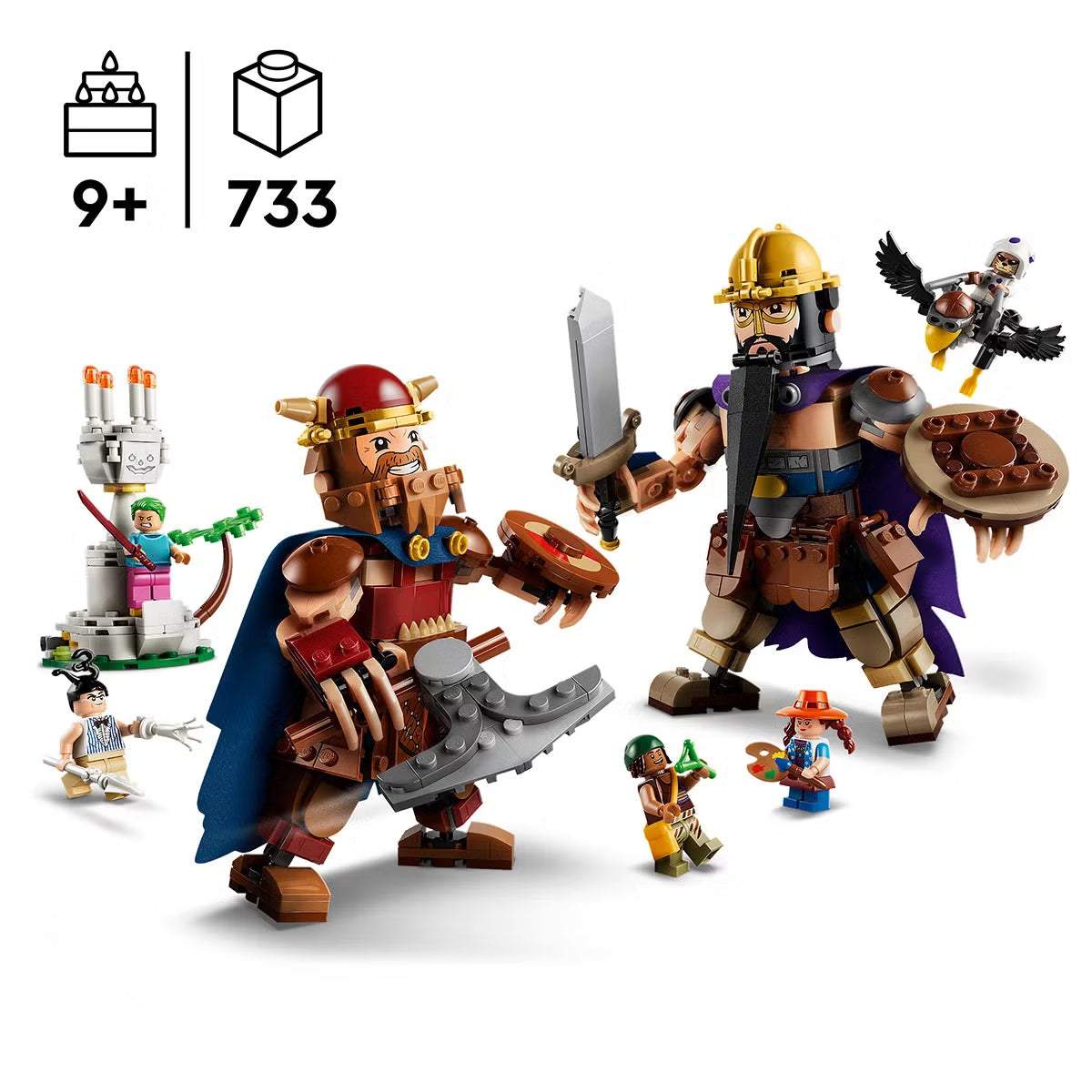 LEGO ONE PIECE Dorry vs. Brogy - Giants of Little Garden - Model 75644 (9+ Years)