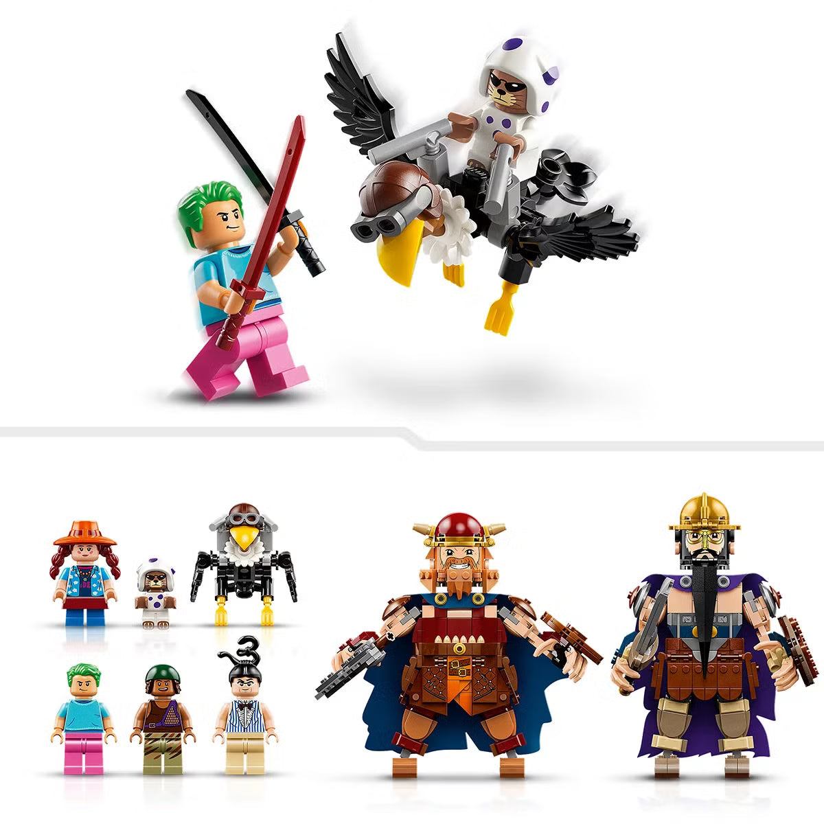 LEGO ONE PIECE Dorry vs. Brogy - Giants of Little Garden - Model 75644 (9+ Years)