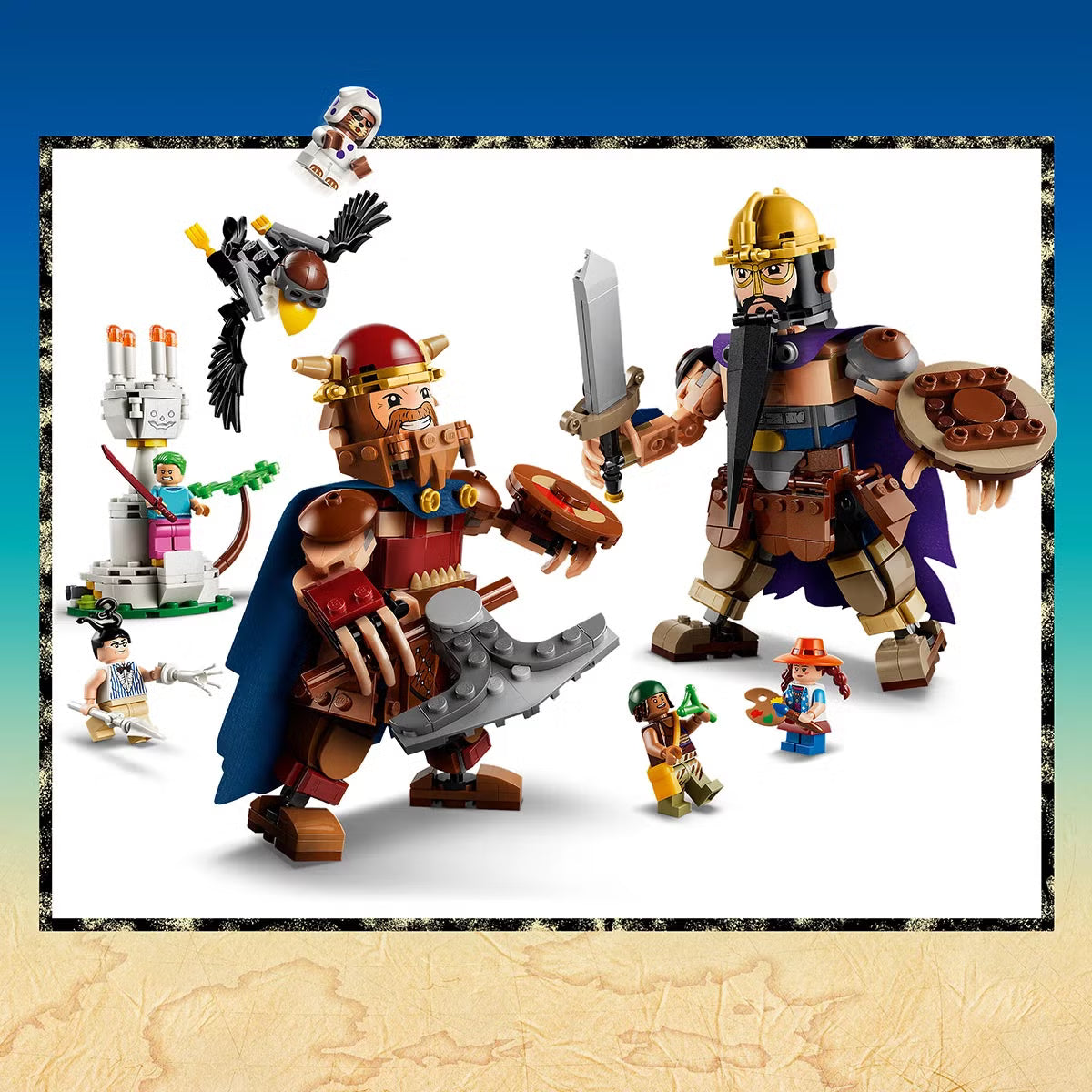 LEGO ONE PIECE Dorry vs. Brogy - Giants of Little Garden - Model 75644 (9+ Years)