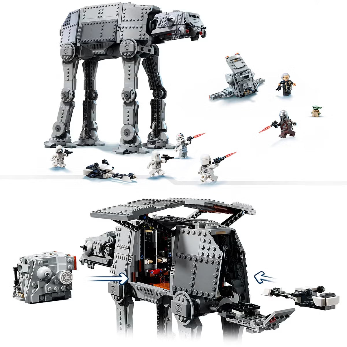 LEGO Star Wars Imperial Remnant AT-AT with INT-4 - Model 75454 (10+ Years)