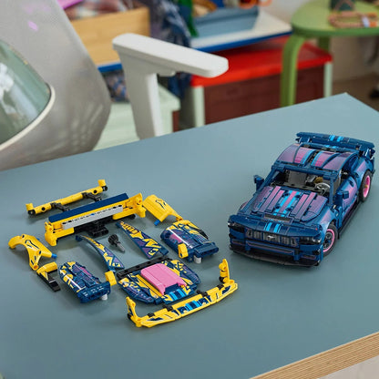 LEGO Technic Custom Garage Ford Mustang GT Car - Model 42236 (10+ Years)
