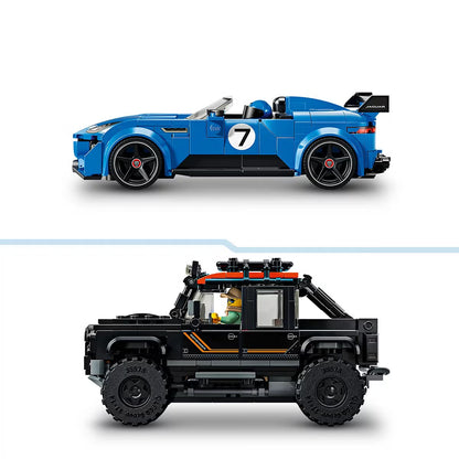 LEGO Speed Champions Jaguar Project 7 & Land Rover Defender - Model 77264 (10+ Years)