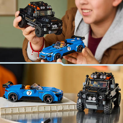 LEGO Speed Champions Jaguar Project 7 & Land Rover Defender - Model 77264 (10+ Years)