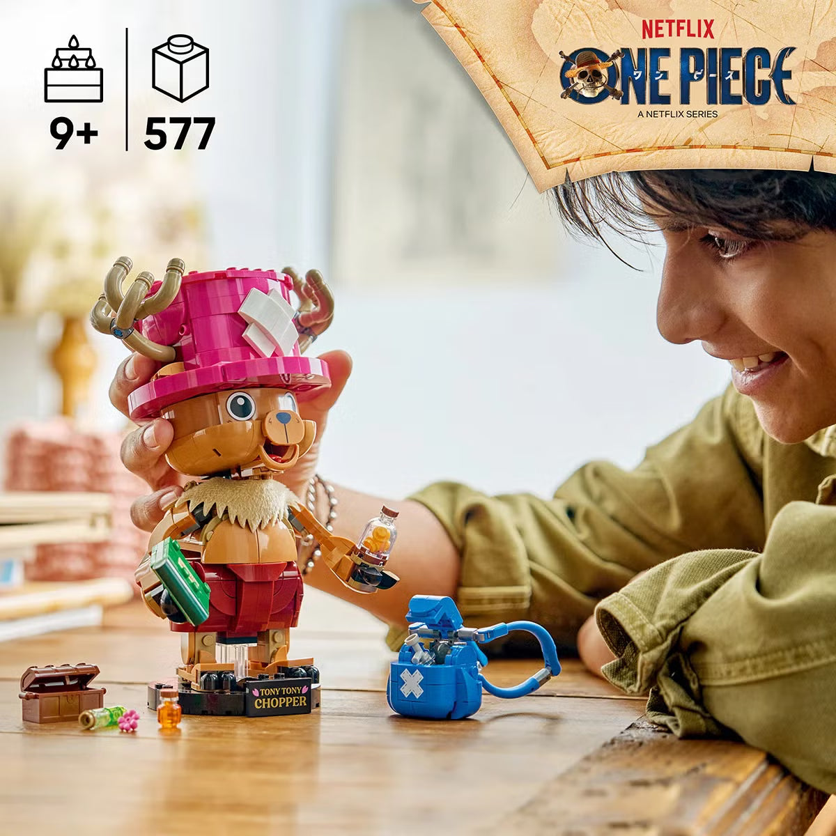 LEGO ONE PIECE Tony Tony Chopper - Model 75643 (9+ Years)