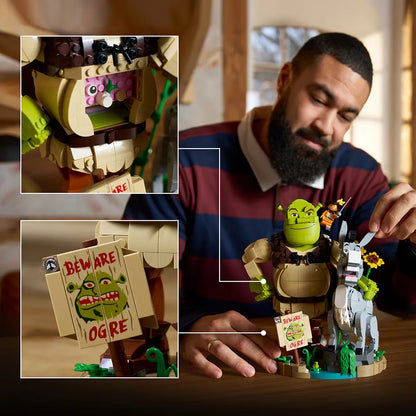LEGO Shrek Shrek, Donkey & Puss in Boots - Model 72423 (18+ Years)