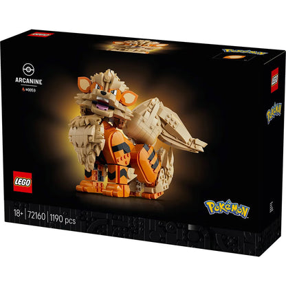 LEGO Pokémon Arcanine - Model 72160 (18+ Years)