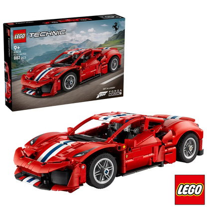 LEGO Technic Ferrari 488 Pista Car - Model 42235 (9+ Years)