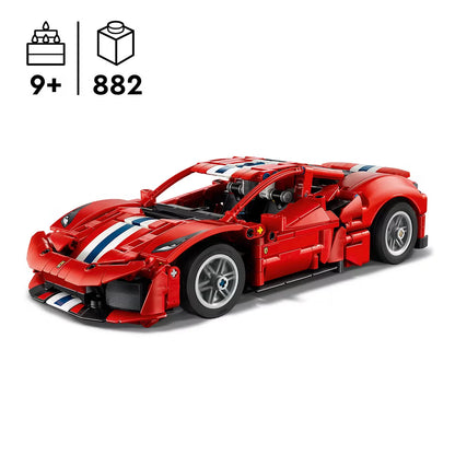 LEGO Technic Ferrari 488 Pista Car - Model 42235 (9+ Years)