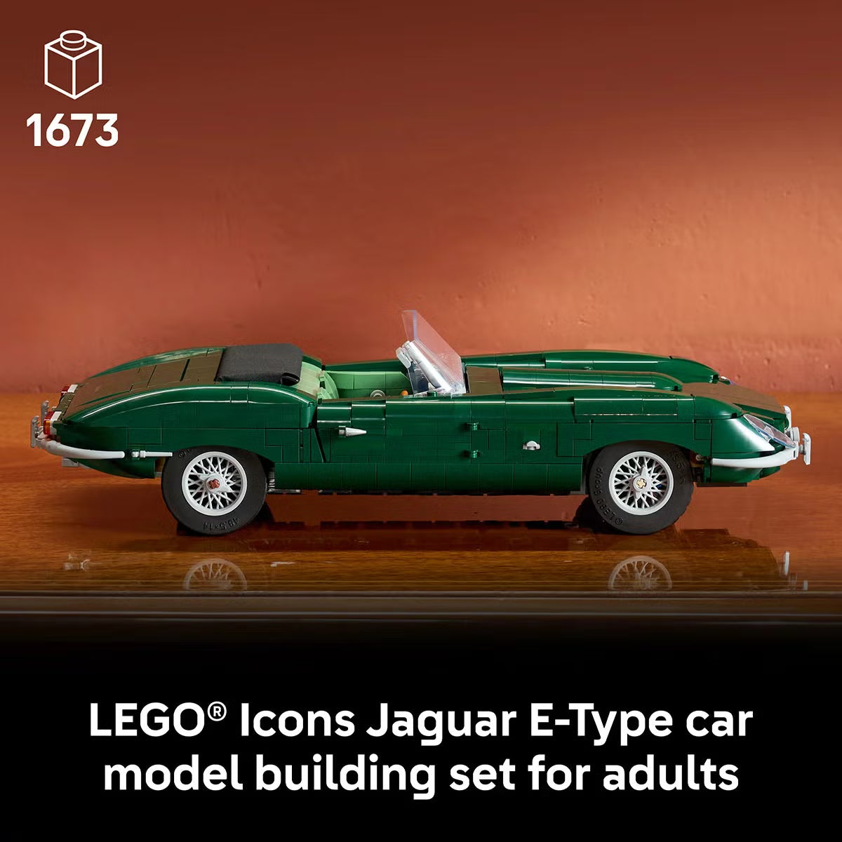 LEGO Icons Jaguar E-Type - Model 11381 (18+ Years)
