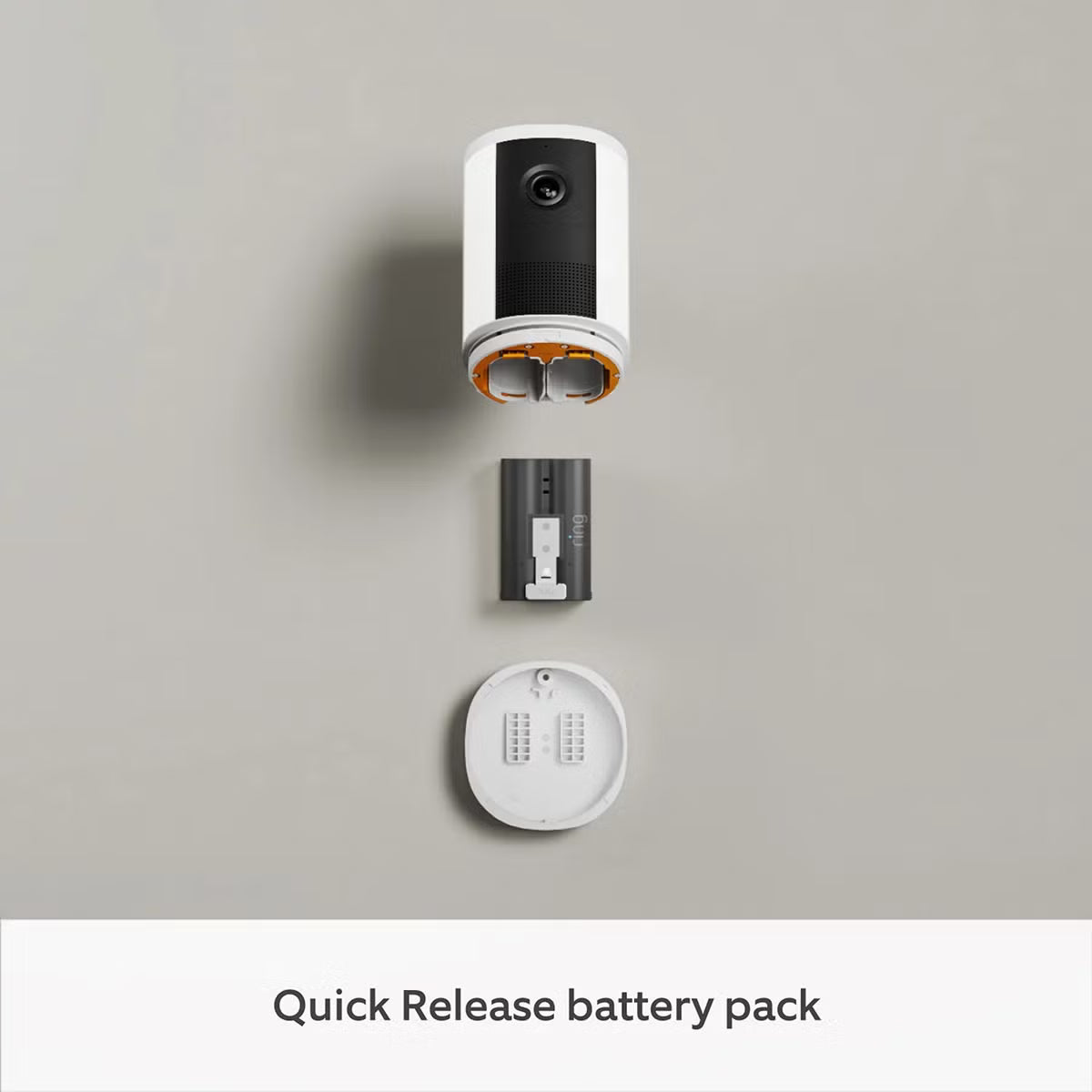 Ring Spotlight Cam (2nd Gen) - Battery White Security Camera - 2 Pack