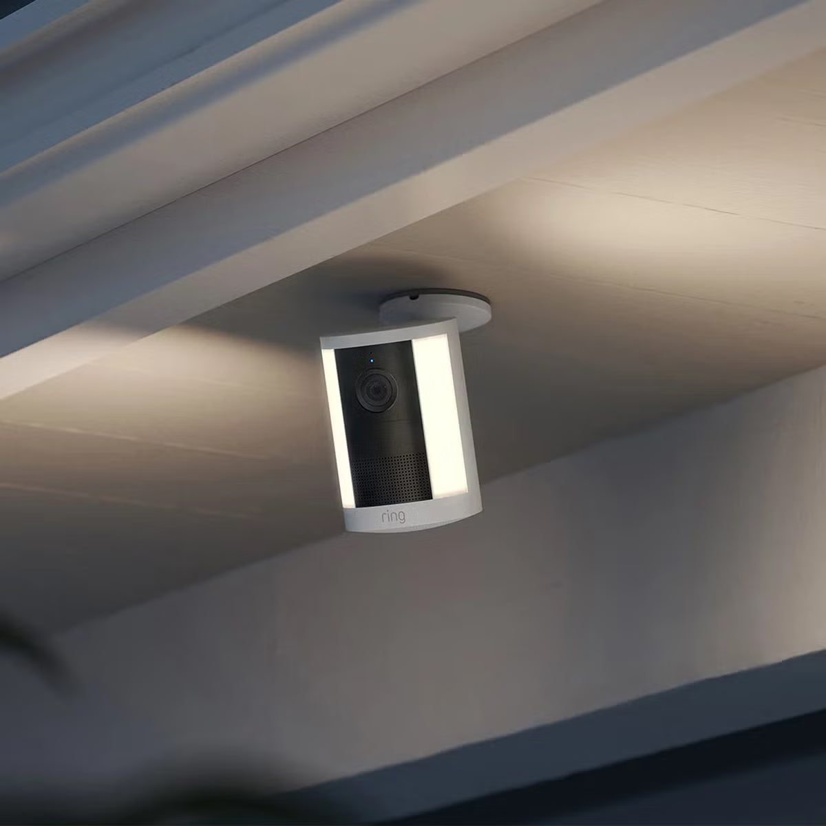 Ring Spotlight Cam (2nd Gen) - Battery White Security Camera - 2 Pack
