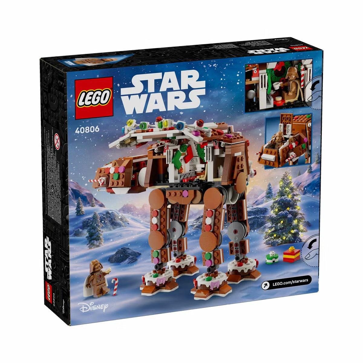 LEGO Star Wars Gingerbread AT-AT Walker - Model 40806 (10+ Years)