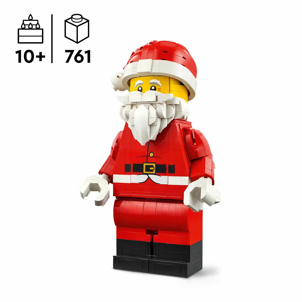 LEGO Iconic Up-Scaled Santa Minifigure - Model 40820 (10+ Years)