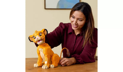 LEGO Disney Young Simba the Lion King Set for Adults 43247