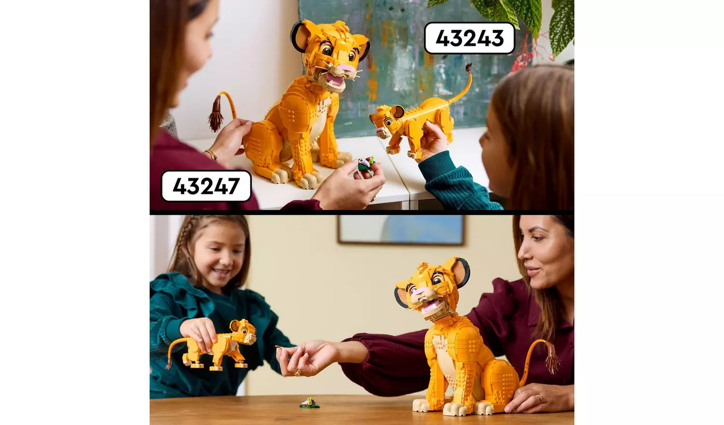 LEGO Disney Young Simba the Lion King Set for Adults 43247