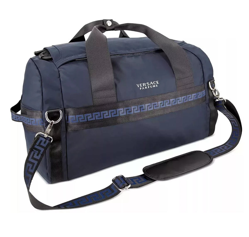 VERSACE PARFUMS WEEKEND BAG MENS TRAVEL HOLIDAY DUFFLE FLIGHT SPORTS GYM BAG