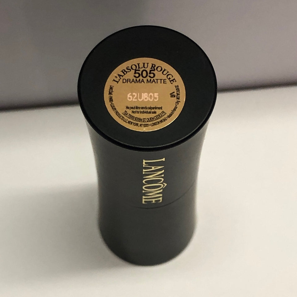 Lancome L’absolu Rouge 505 Drama matte miniature ORIGINAL