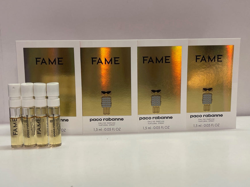 3x Paco Rabanne FAME Eau De Parfum (3x 1.5ml Sample Spray