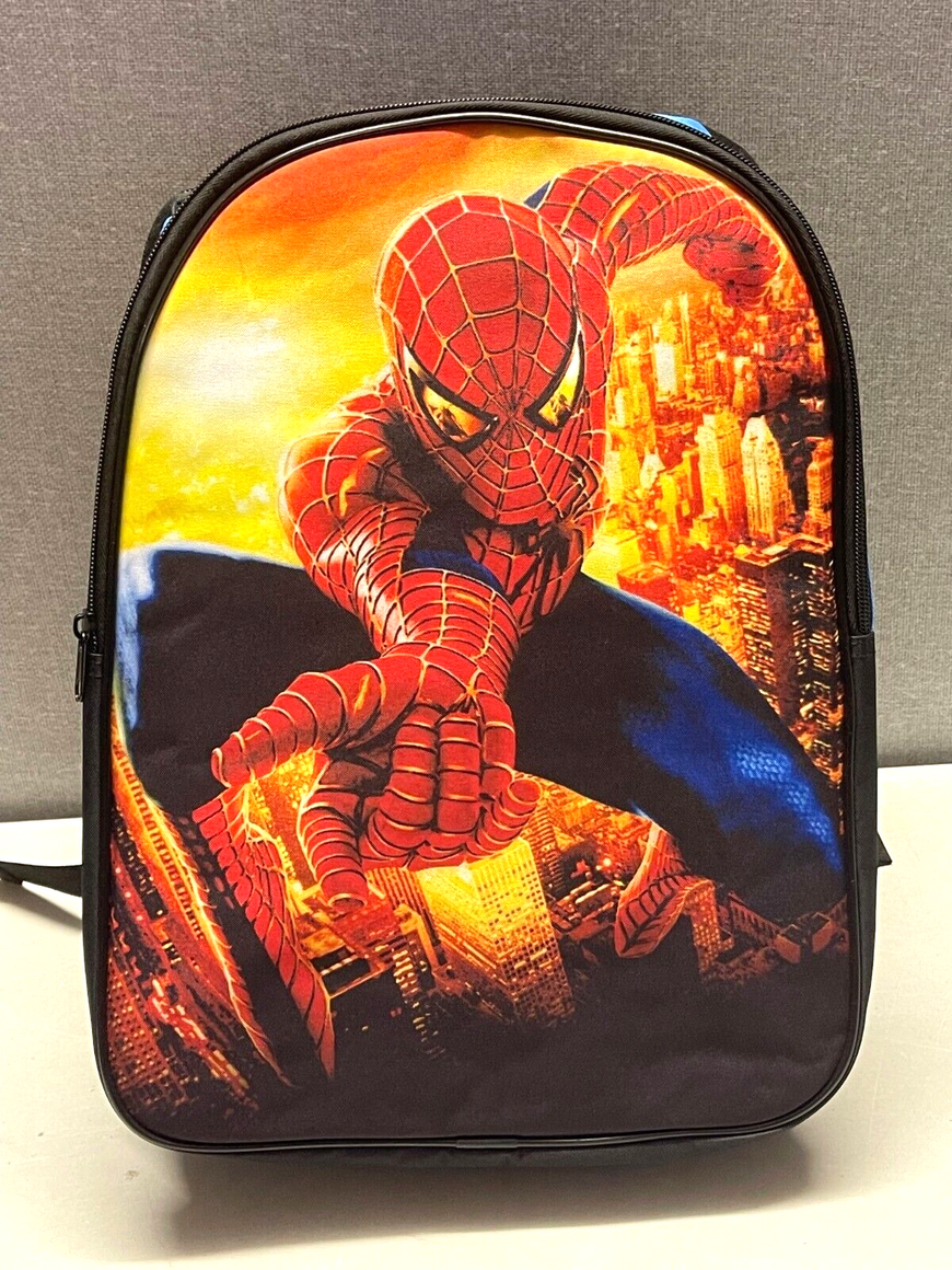 Spiderman Boys Premium Backpack Character Rucksack Junior Toddlers School Bag