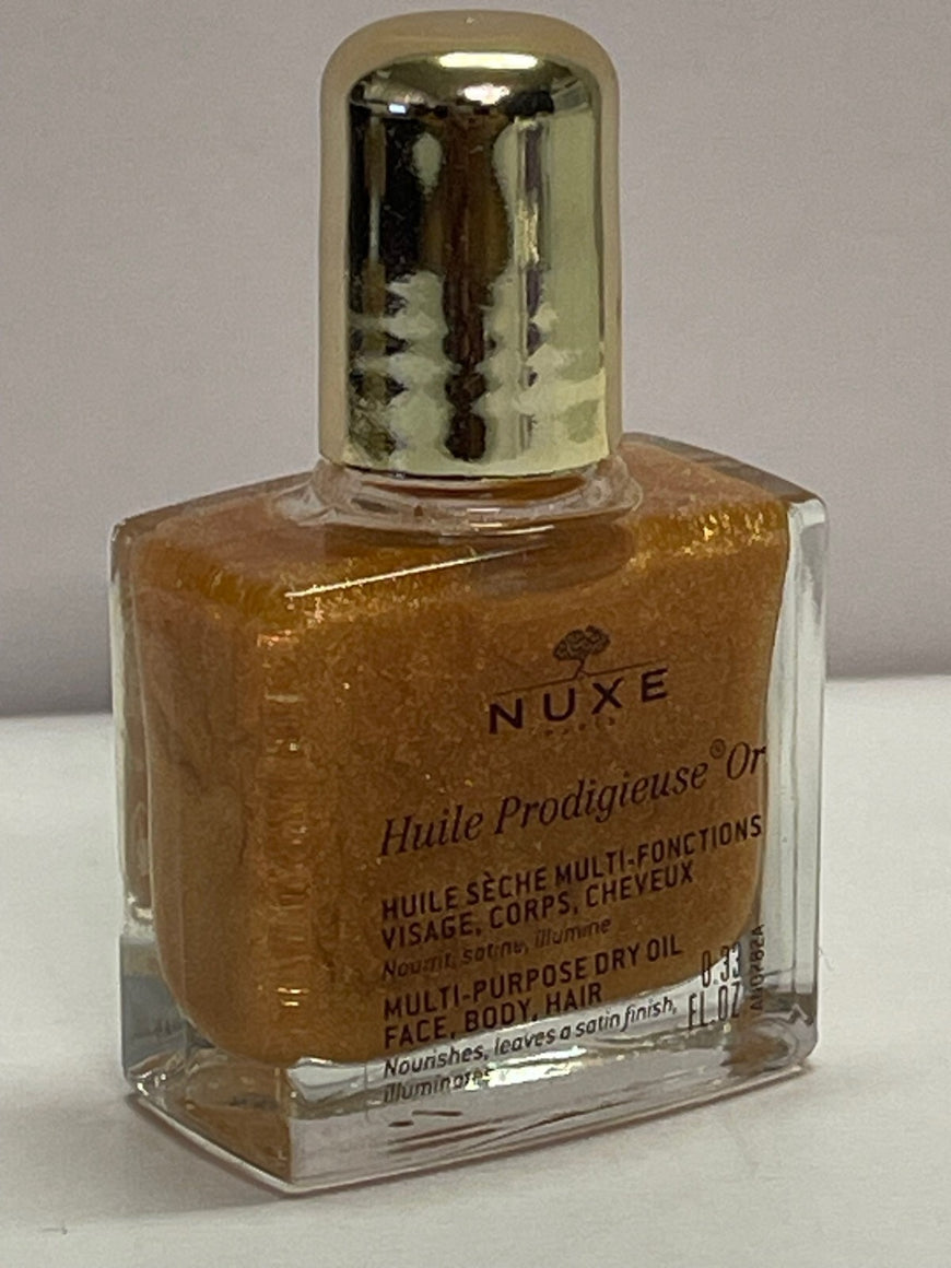 NUXE Huile Prodigieuse Or Multi-Purpose Dry Oil for Face, Body and Hair  10ml