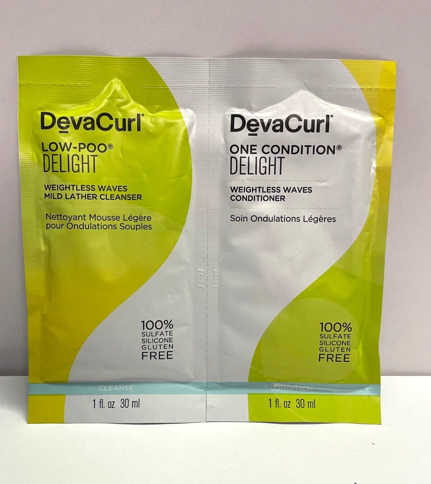 DevaCurl Low-Poo Delight Weightless Waves Cleanser & Conditioner 30ml
