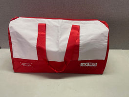 DIESEL Weekend Men's Sports Gym Duffle Bag Red & White New