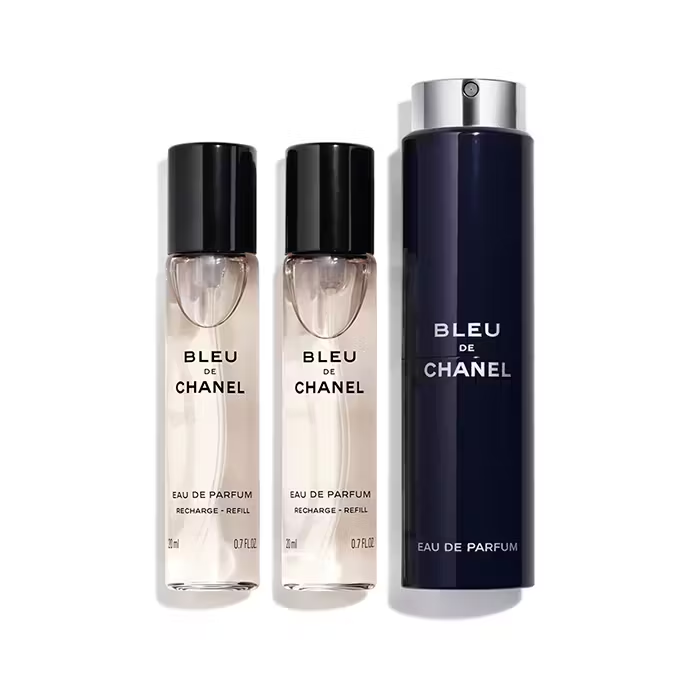 CHANEL Bleu de Chanel Eau De Parfum Twist & Spray 3x20ml