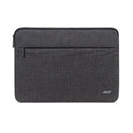 Acer Protective Sleeve for 14-15  Laptop w/ Extra Pocket - Gray Fabric