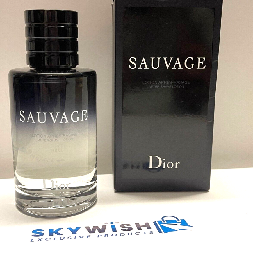 CHRISTIAN DIOR SAUVAGE 100ML AFTERSHAVE LOTION  BRAND NEW