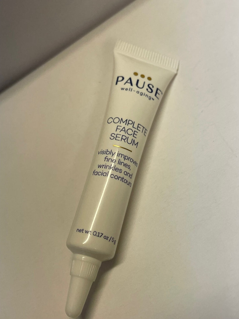 Pause Well-Aging Complete Face Serum 5g Travel Size New