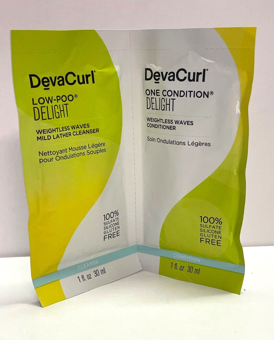 DevaCurl Low-Poo Delight Weightless Waves Cleanser & Conditioner 30ml