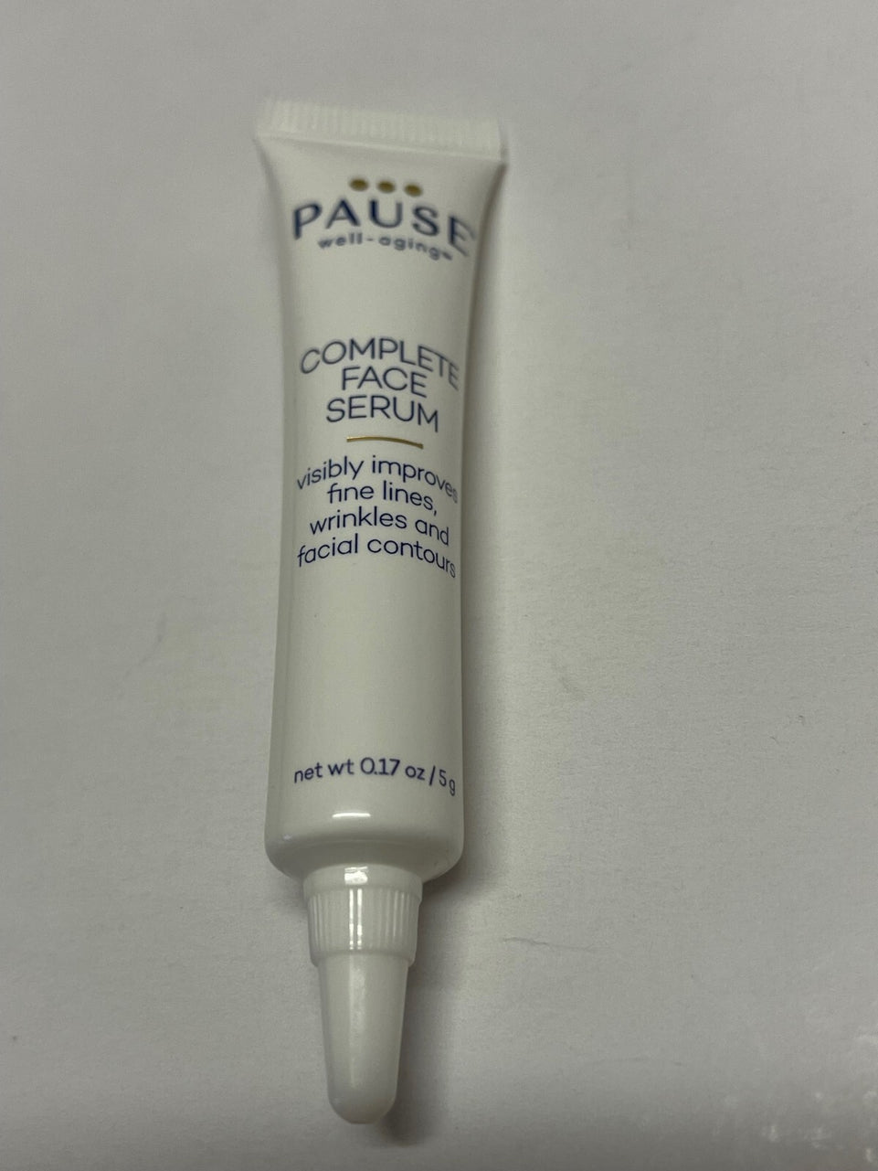 Pause Well-Aging Complete Face Serum 5g Travel Size New