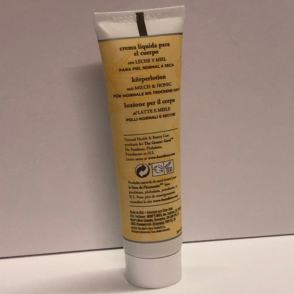 Burt's Bees mini size Body Lotion with Milk & Honey 25g