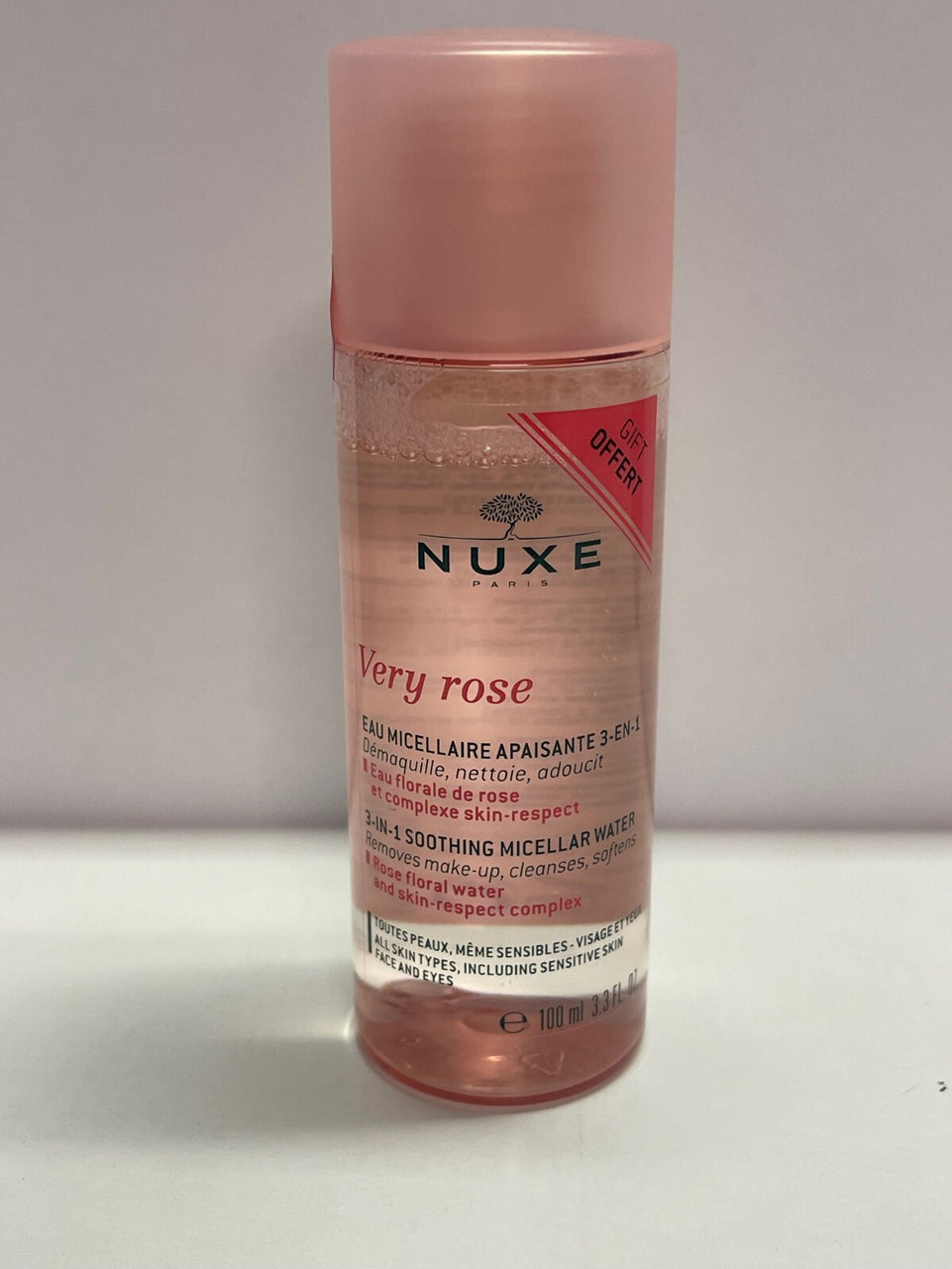 Nuxe Very Rose 3-in-1 Soothing Micellar Water 100 ml